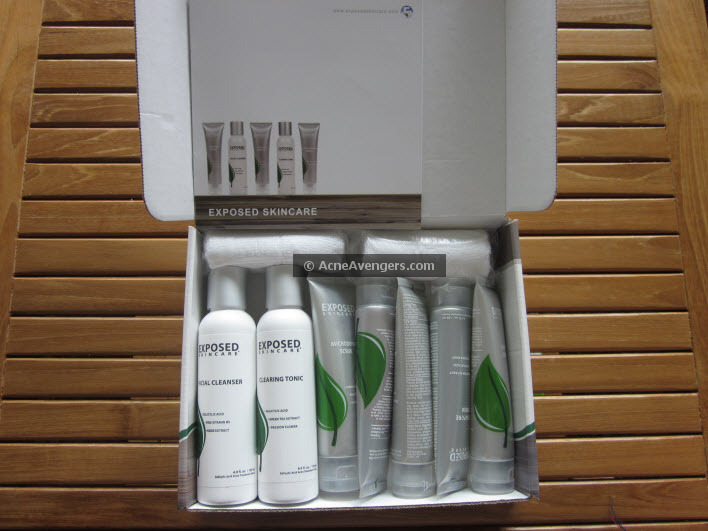 Exposed Skincare Acne Packaging Exposed Skincare Acne Packaging