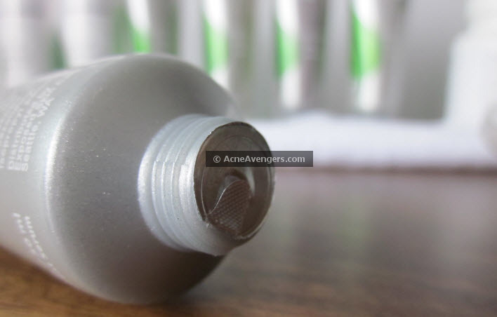 Close up of exposed skincare product Close up of exposed skincare product